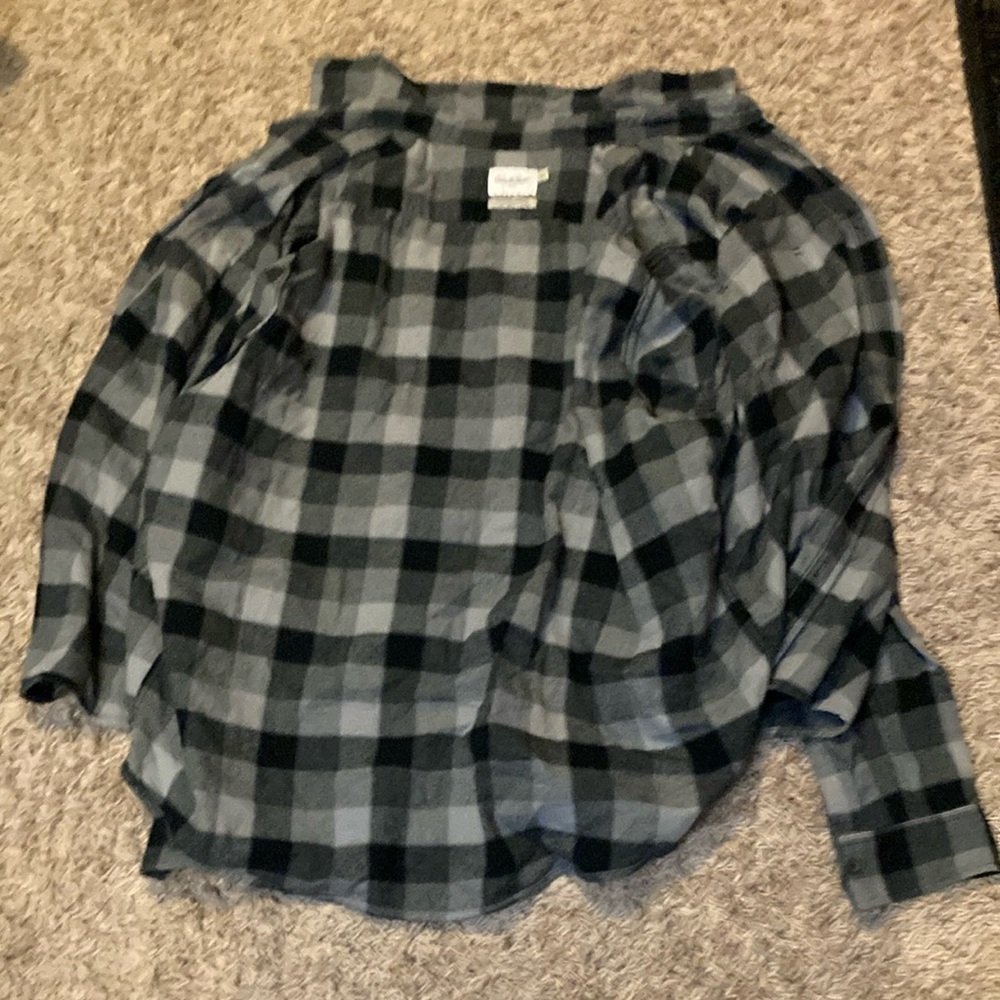 Trying to get rid of clothes.